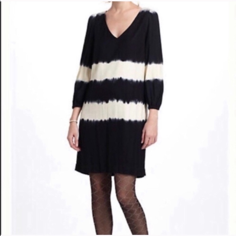Anthropologie Floreat Inkwash Shift dress size 4